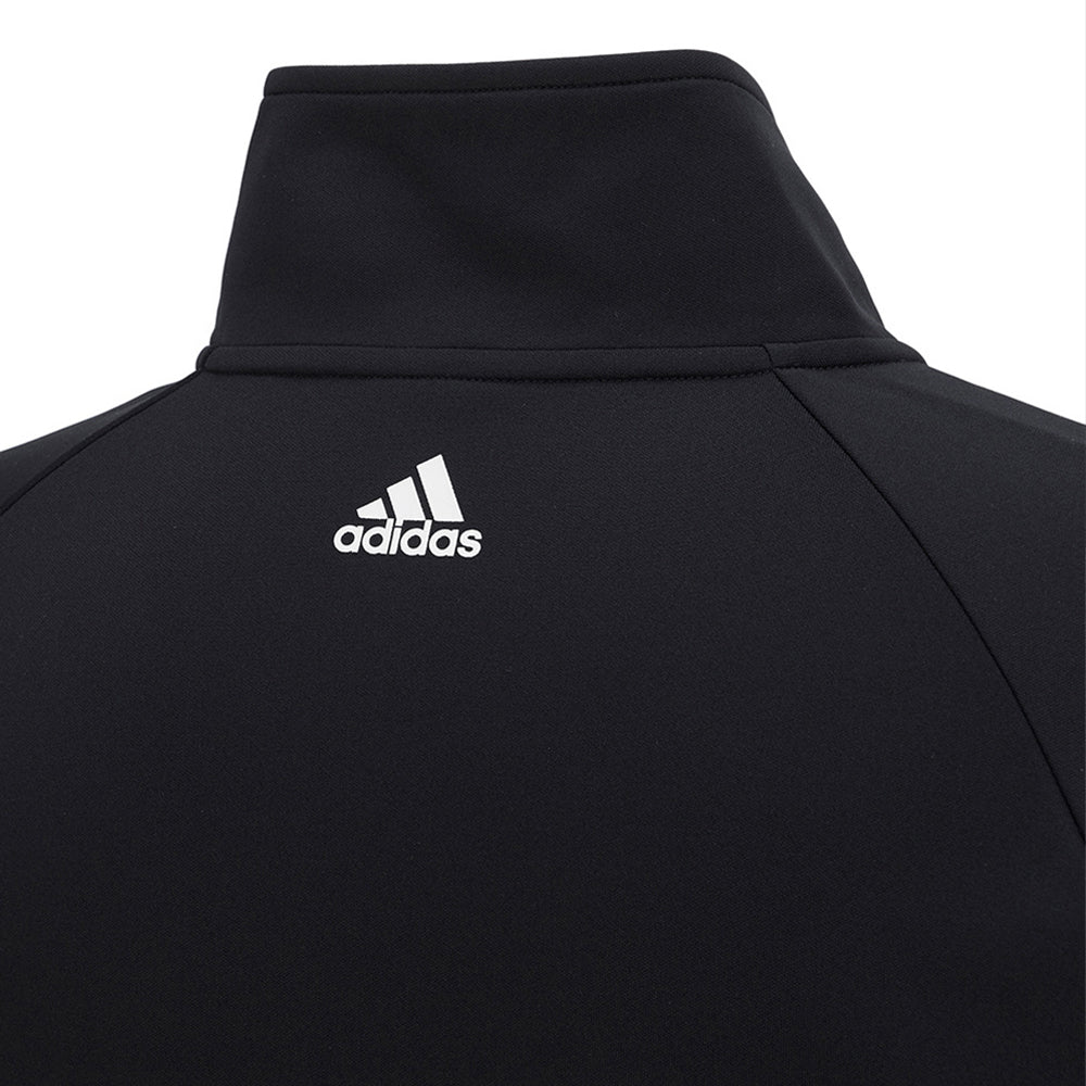 adidas Combat Sports 3 Stripe Team Jacket - TR100 - Black White