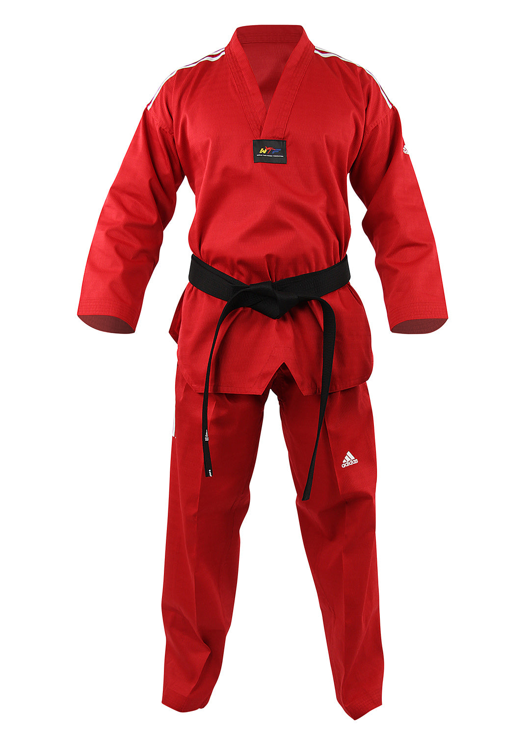Adidas Champion Color Taekwondo Uniform with Stripes