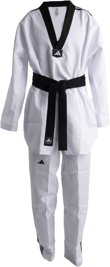 adidas ad Start III Black Belt Uniform - Black V-Neck
