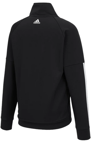 adidas Combat Sports 3 Stripe Team Jacket - TR100 - Black White