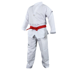 adi-Start II Taekwondo Uniform with USA on Hip and USA Flag Patch on Arm
