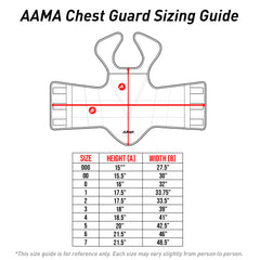 AAMA Olympic Style Reversible Taekwondo Chest Guard