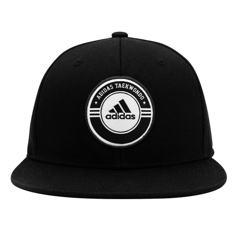 adidas Taekwondo Embroidered Snapback Flatbrim Cap