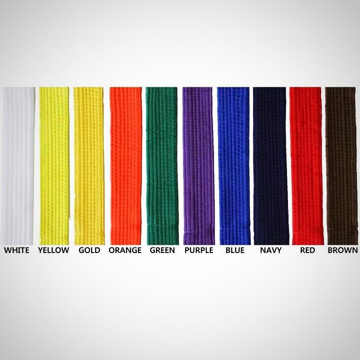 Karate shop belt color